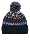 Fair Isle Knitted Beanie Hat