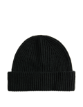 Ribbed Knitted Beanie Hat
