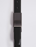 Coated Leather Reversible Belt