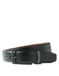 Leather Rectangular Buckle Reversible Belt