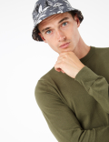Tropical Print Bucket Hat