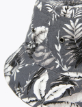 Tropical Print Bucket Hat