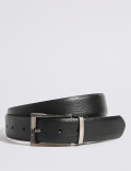 Coated Leather Textured Reversible Belt