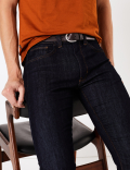 Italian Leather Casual Belt