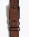 Leather Stitch Detail Belt
