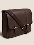 Leather Messenger Bag