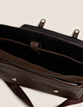 Leather Messenger Bag