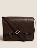 Leather Messenger Bag