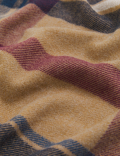 Checked Blanket Scarf