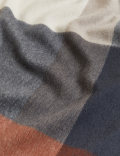 Cohen Merino Wool with Cashmere Tartan Scarf