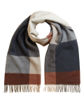 Cohen Merino Wool with Cashmere Tartan Scarf