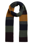 Striped Knitted Scarf