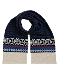 Fair Isle Knitted Scarf
