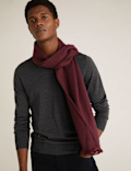 Geometric Textured Scarf