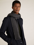 Geometric Textured Scarf