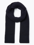 Knitted Textured Scarf