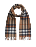 Merino Wool Checked Scarf