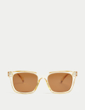 D Frame Polarised Sunglasses