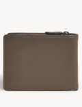 Leather Zip Bi-Fold Cardsafe™ Wallet