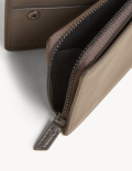 Leather Zip Bi-Fold Cardsafe™ Wallet