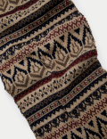 Fair Isle Knitted Scarf