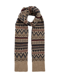 Fair Isle Knitted Scarf