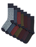 7 Pack Cool & Fresh&trade; Cotton Rich Socks