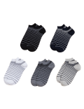 Pack of 5 Pair Cotton Mix Striped Socks