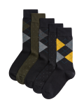 5pk Cool & Fresh™ Cotton Rich Socks