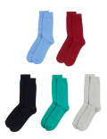 5pk Cool & Fresh™ Cotton Rich Socks