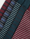 5 Pack Cool & Fresh&trade; Striped Socks
