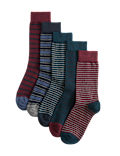 5 Pack Cool & Fresh&trade; Striped Socks