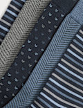 5 Pack Cool & Fresh&trade; Geo Cotton Rich Socks
