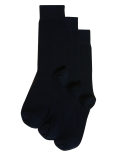 3pk Organic Cotton Rich Socks