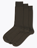 3pk Luxury Egyptian Cotton Rich Socks