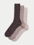 3 Pack Lambswool Smart Socks
