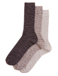 3 Pack Lambswool Smart Socks