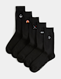 5 Pack Star Wars&trade; Cotton Rich Socks
