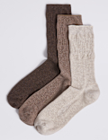 3 Pack Cool & Freshfeet&trade; Gentle Grip Socks