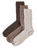 3 Pack Cool & Freshfeet&trade; Gentle Grip Socks