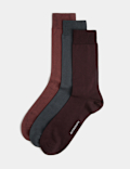 3 Pack Egyptian Cotton Rich Socks