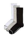 3pk Pima Cotton Blend Sport Socks
