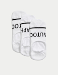 3pk Pima Cotton Blend Invisible Trainer Liners™