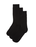 3pk Heatgen Light Thermal Gentle Grip Socks