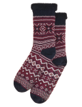 Fair Isle Slipper Socks