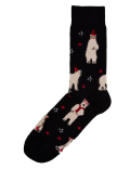 Cotton Polar Bear Christmas Socks