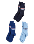 3pk Daddy Cool Cotton Rich Socks Gift Box
