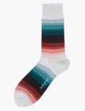 Striped Modal Pima Cotton Socks
