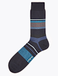 Striped Modal Pima Cotton Socks