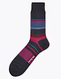 Striped Modal Pima Cotton Socks